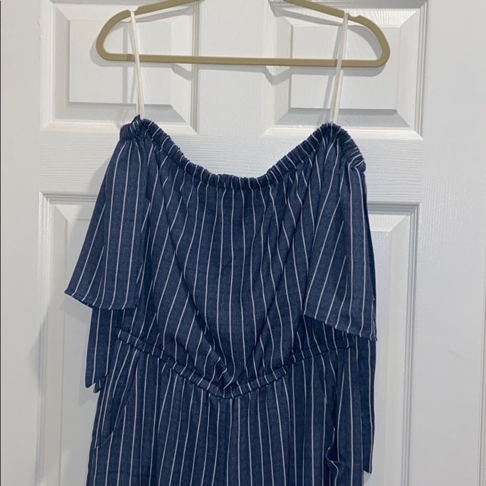 Over the Shoulder Jumpsuit WITH POCKETS